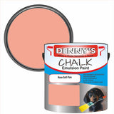 Denny's Chalk Paint For Ceilings Colour- Rose Soft Pink - Matte Stain-Hide Ceiling
