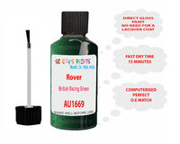 Rover British Racing Green Paint Code AU1669