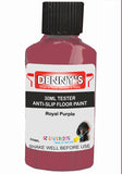 Denny's Floor Paint For Grip Coating Colour- Royal Purple - Anti-Slip Hardwearing Safe