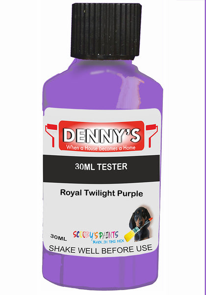 Denny's Chalk Paint For Furniture Colour- Fig Velvet Petal Purple - Matte Scuffproof Refresh