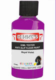 Denny's Floor Paint For Grip Coating Colour- Royal Violet - Anti-Slip Hardwearing Safe