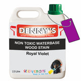 Denny's Stain Paint For Decking Colour- Royal Violet - Anti-Slip Weatherproof Nourish