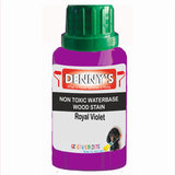 Denny's Stain Paint For Sheds Colour- Royal Violet - Weatherproof Uv-Safe Nourish