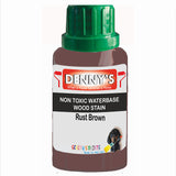 Denny's Stain Paint For Decking Colour- Rust Brown - Anti-Slip Weatherproof Nourish