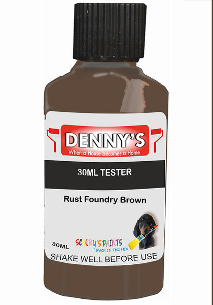 Denny's Chalk Paint For Furniture Colour- Earth Mocha Tawny Brown - Matte Scuffproof Refresh