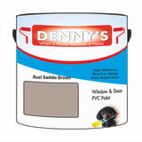 Denny's Plastic Paint For Acrylic Colour- Rust Saddle Brown - Adhesion Chip-Resistant Smooth