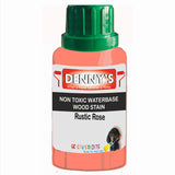 Denny's Stain Paint For Decking Colour- Rustic Rose - Anti-Slip Weatherproof Nourish