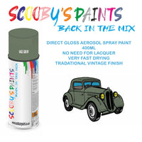 High-Quality SAGE GREEN Aerosol Spray Paint GN5 For Classic Rover 25- Paint for restoration high quality aerosol sprays