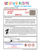 SANDY BEIGE Aerosol Spray Paint Code BG15 Classic ROVER Model A60 Cambridge Automotive Restorative Paint Vehicle Touch-Up ROVER BG15 Paint Car Restoration DIY Auto Painting Classic Car Refinishing High-Quality Spray Paint Automotive Finish Vehicle Restoration Supplies Custom Car Paint Auto Body Paint Aerosol Can Automotive Refinishing Paint for Classic Cars