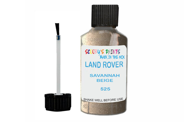 Mixed Paint For Land Rover Range Rover, Savannah Beige, Touch Up, 525