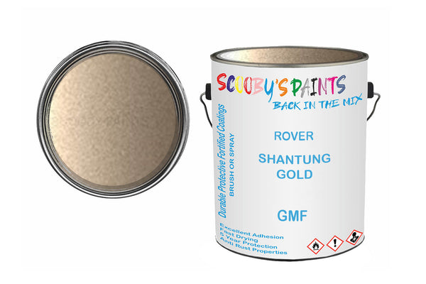 Mixed Paint For Austin Mini-Moke, Shantung Gold, Code: Gmf, Brown-Beige-Gold