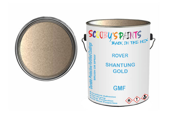 Mixed Paint For Morris Mini-Moke, Shantung Gold, Code: Gmf, Brown-Beige-Gold