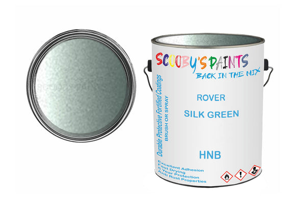 Mixed Paint For Morris Mini-Moke, Silk Green, Code: Hnb, Green