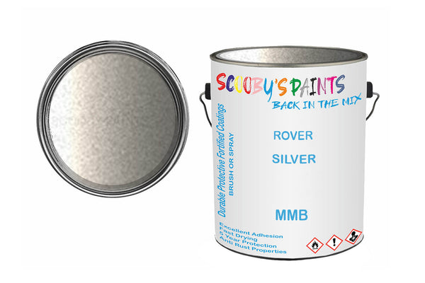 Mixed Paint For Morris Ital, Silver, Code: Mmb, Silver-Grey