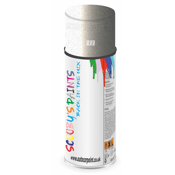 Mixed Paint For Morris Ital Silver Aerosol Spray A2