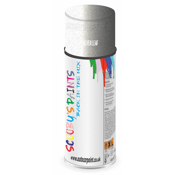 Mixed Paint For Mg Montego Silver Leaf Aerosol Spray A2