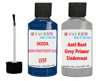Skoda Yeti Modra Energy/Energy Blue Lv5F Anti Rust primer undercoat