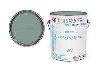 Mixed Paint For Austin A60/Cambrige/A55 Ii, Smoke Grey Sg, Code: Sg, Silver-Grey