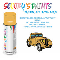High-Quality SOLAR YELLOW Aerosol Spray Paint 847 For Classic Rover 25- Paint for restoration high quality aerosol sprays