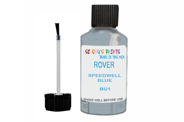 Mixed Paint For Austin Mini, Speedwell Blue, Touch Up, Bu1