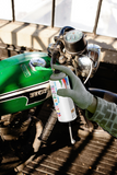 Motorbike Paint For Kawasaki Z750S Metallic Phantom Silver Code 458 / Gu / Is Aerosol Touch Up