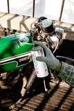 Motorbike Paint For Harley Davidson Heritage Softail Classic Pewter Pearl Code 7A54 / Cgr Aerosol Touch Up