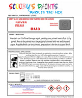 STEEL BLUE Aerosol Spray Paint Code BU3 Classic Triumph Model Toledo Automotive Restorative Paint Vehicle Touch-Up Triumph BU3 Paint Car Restoration DIY Auto Painting Classic Car Refinishing High-Quality Spray Paint Automotive Finish Vehicle Restoration Supplies Custom Car Paint Auto Body Paint Aerosol Can Automotive Refinishing Paint for Classic Cars
