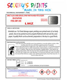 STEEL GREY LMZ Aerosol Spray Paint Code LMZ Classic ROVER Model 400 Tourer Automotive Restorative Paint Vehicle Touch-Up ROVER LMZ Paint Car Restoration DIY Auto Painting Classic Car Refinishing High-Quality Spray Paint Automotive Finish Vehicle Restoration Supplies Custom Car Paint Auto Body Paint Aerosol Can Automotive Refinishing Paint for Classic Cars