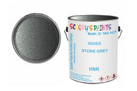 Mixed Paint For Mg Metro, Stone Grey, Code: Hnr, Silver-Grey