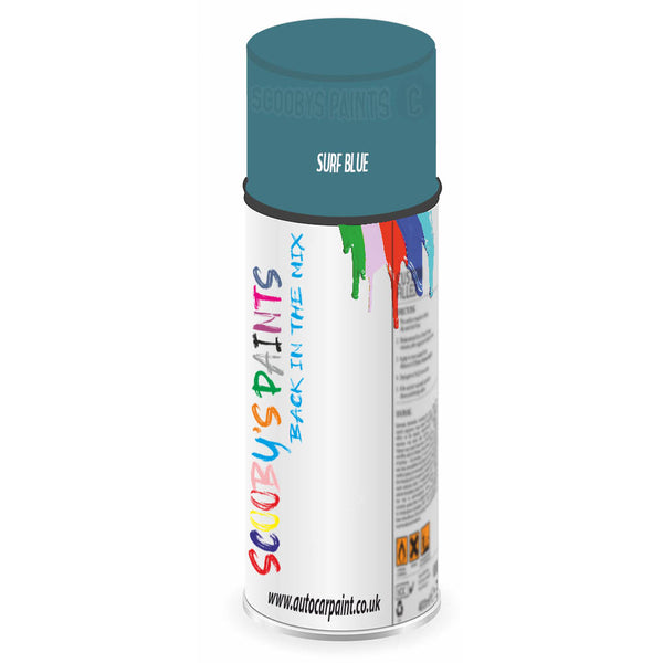 Mixed Paint For Austin A60/Cambrige/A55 Ii Surf Blue Aerosol Spray A2