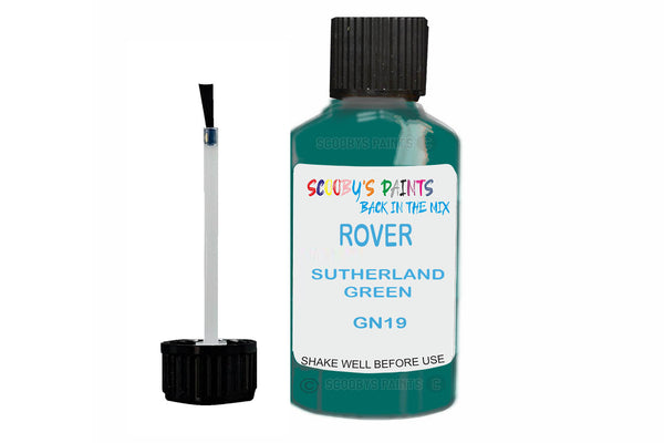 Mixed Paint For Rover A60 Cambridge, Sutherland Green, Touch Up, Gn19