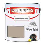 Denny's Wood Paint For Decking Colour- Saddle Industrial Brown - Anti-Slip Weatherproof Durable