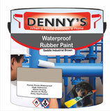 Denny's Waterpoof Paint For Ponds Colour- Saddle Industrial Brown - Waterproof Fish-Safe Leakstop