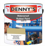 Denny's Waterpoof Paint For Ponds Colour- Saddle Tan - Waterproof Fish-Safe Leakstop