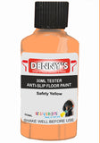 Denny's Floor Paint For Grip Coating Colour- Safety Yellow - Anti-Slip Hardwearing Safe