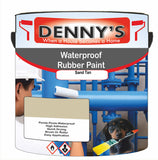 Denny's Waterpoof Paint For Ponds Colour- Sand Tan - Waterproof Fish-Safe Leakstop