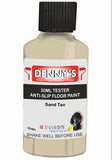 Denny's Floor Paint For Grip Coating Colour- Sand Tan - Anti-Slip Hardwearing Safe