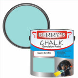 Denny's Chalk Paint For Furniture Colour- Sapphire Storm Blue - Matte Scuffproof Refresh