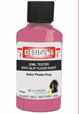 Denny's Floor Paint For Grip Coating Colour- Satin Pastel Pink - Anti-Slip Hardwearing Safe