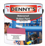 Denny's Waterpoof Paint For Ponds Colour- Satin Pastel Pink - Waterproof Fish-Safe Leakstop