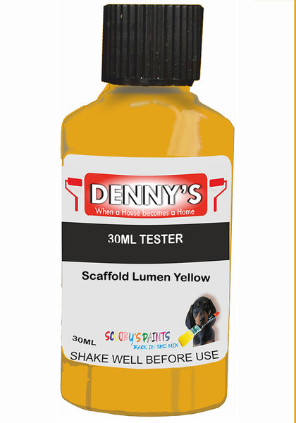 Denny's Chalk Paint For Furniture Colour- Honey Marigold Yellow - Matte Scuffproof Refresh