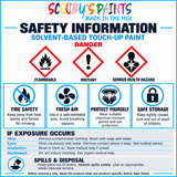 Paint For Audi A4 Ibis White Code 104 Touch Up Paint Scratch Stone Chip Repair