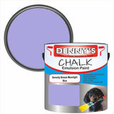 Denny's Chalk Paint For Ceilings Colour- Serenity Breeze Moonlight Blue - Matte Stain-Hide Ceiling