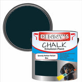 Denny's Chalk Paint For Furniture Colour- Serenity Harbour Horizon Blue - Matte Scuffproof Refresh
