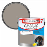 Denny's Chalk Paint For Ceilings Colour- Shadow Charcoal Grey - Matte Stain-Hide Ceiling