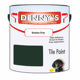 Denny's Tile Paint For Commercial Areas Colour- Shadow Grey - High-Traffic Durable Easy-Clean