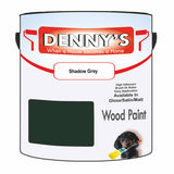 Denny's Wood Paint For Decking Colour- Shadow Grey - Anti-Slip Weatherproof Durable