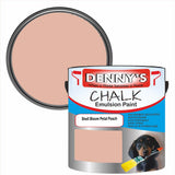 Denny's Chalk Paint For Walls Colour- Shell Bloom Petal Peach - Matte Wipe-Clean Coverage