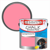 Denny's Chalk Paint For Furniture Colour- Shell Delight Parchment Pink - Matte Scuffproof Refresh