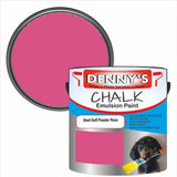 Denny's Chalk Paint For Walls Colour- Shell Soft Powder Rose - Matte Wipe-Clean Coverage